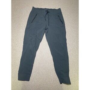 Athleta Women's Trekkie Jogger Hiking Camping Green Size 10 B2